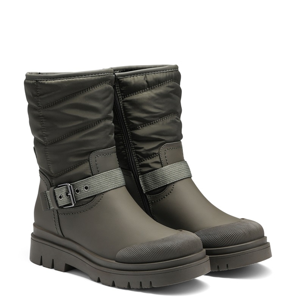 Non-Slip Mid-Calf Waterproof Snow Boots - OLIVE GREEN - 2